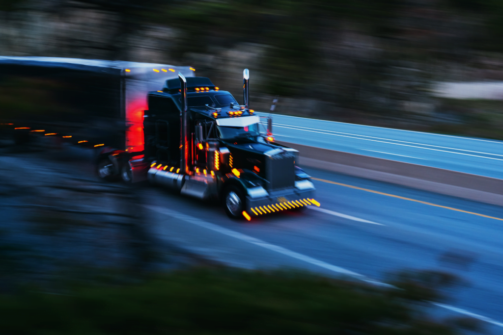 Night driving for truckers