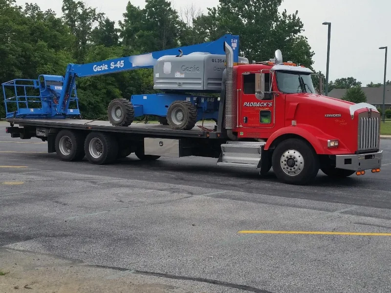 Tipton equipment towing
