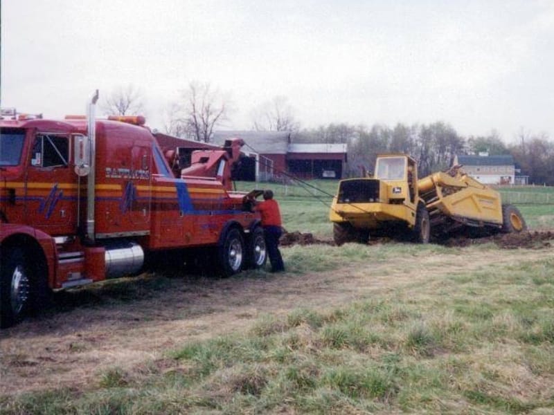 Tipton heavy equipment hauling